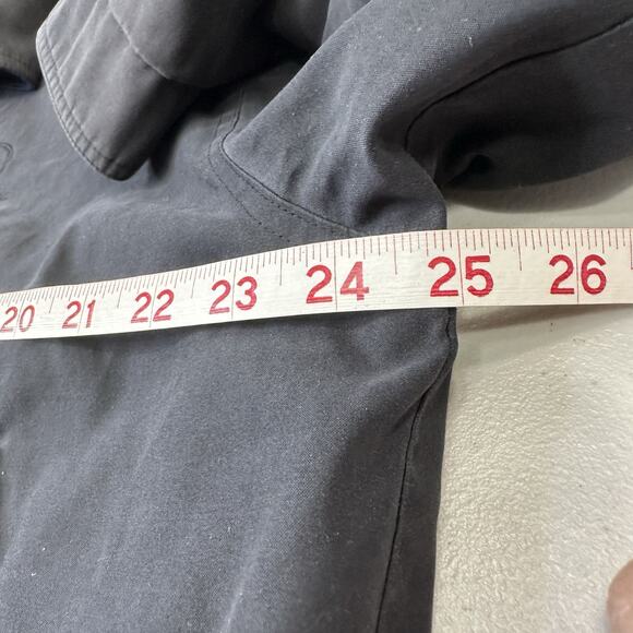 Mercedes Benz Logo Collection Mens L Jacket Black Pocket Zipper button Mock Neck - Picture 3 of 16